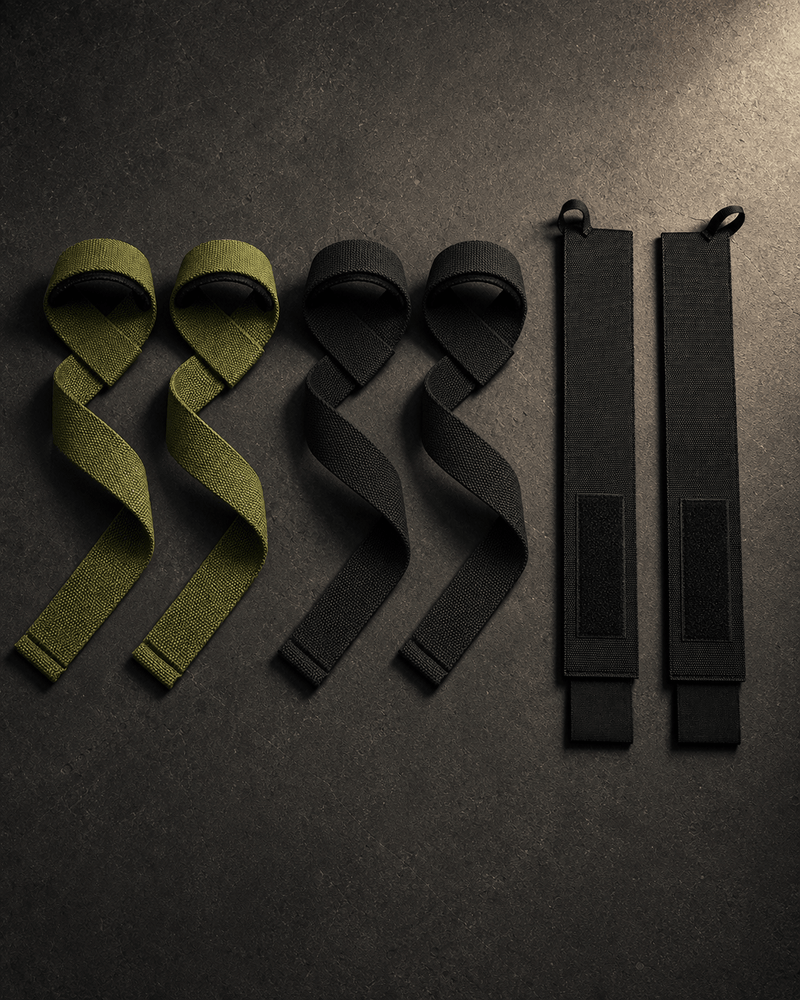 Pack Inicial Brutallift — Lifting Straps + Wrist Wraps Muñequeras (Ahorra 15%) Accesorios de entrenamiento - Brutallift