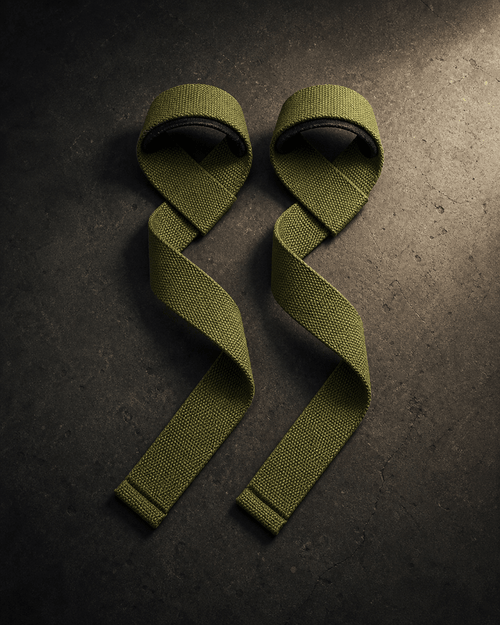 Lifting Straps Brutallift Verde Militar — Edición Tribu Accesorios de entrenamiento - Brutallift